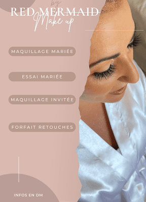 Image De Red Mermaid Makeup Maquilleuse Professionnelle Tournefort